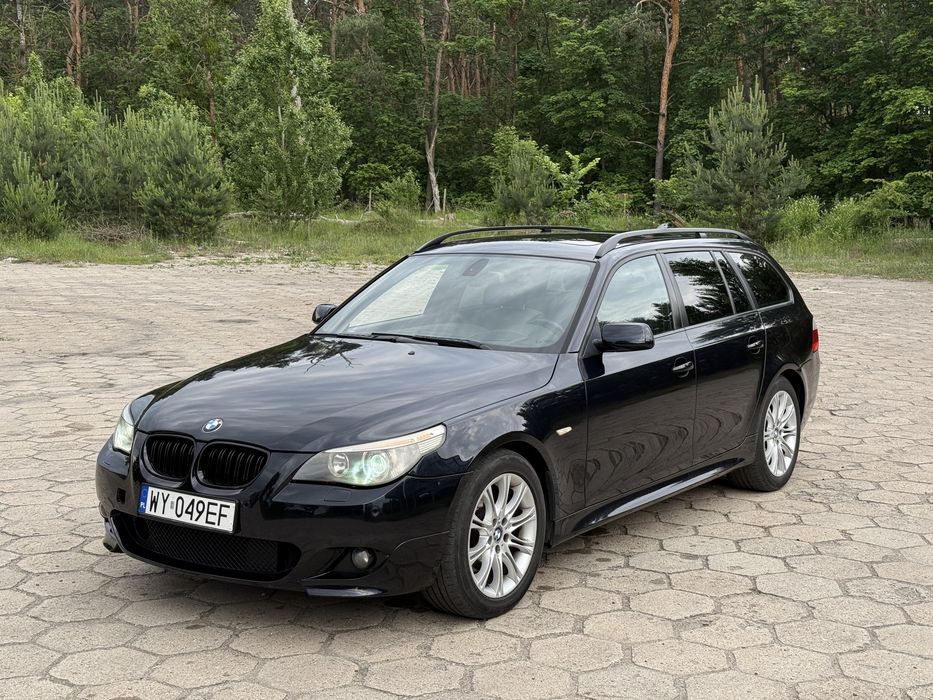 BMW e61 530D•Mpakiet•Comforty•Logic 7•Head Up•Bi Xenon skretny•Aktywny tempomat•Panorama•Elektr kierown i klapa•Automat•Szwajcaria•ZAMIANA