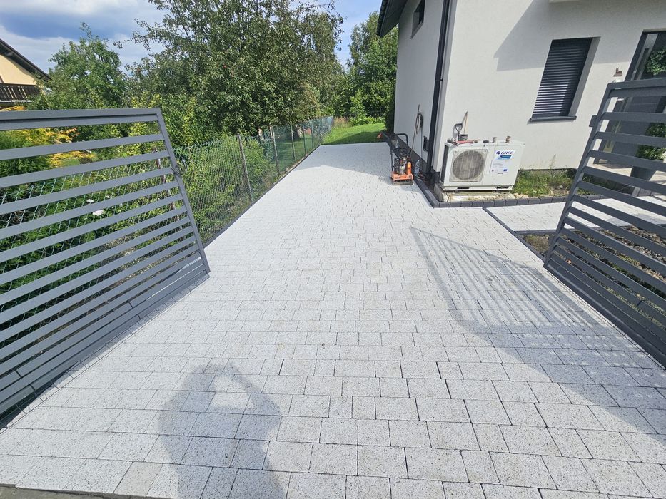 WOLNE TERMINY Usługi Brukarskie 2026, kostka brukowa, ogrodzenia