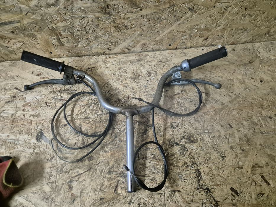 Kierownica jawa babetta klamka sprzęgła hamulca manetka gazu