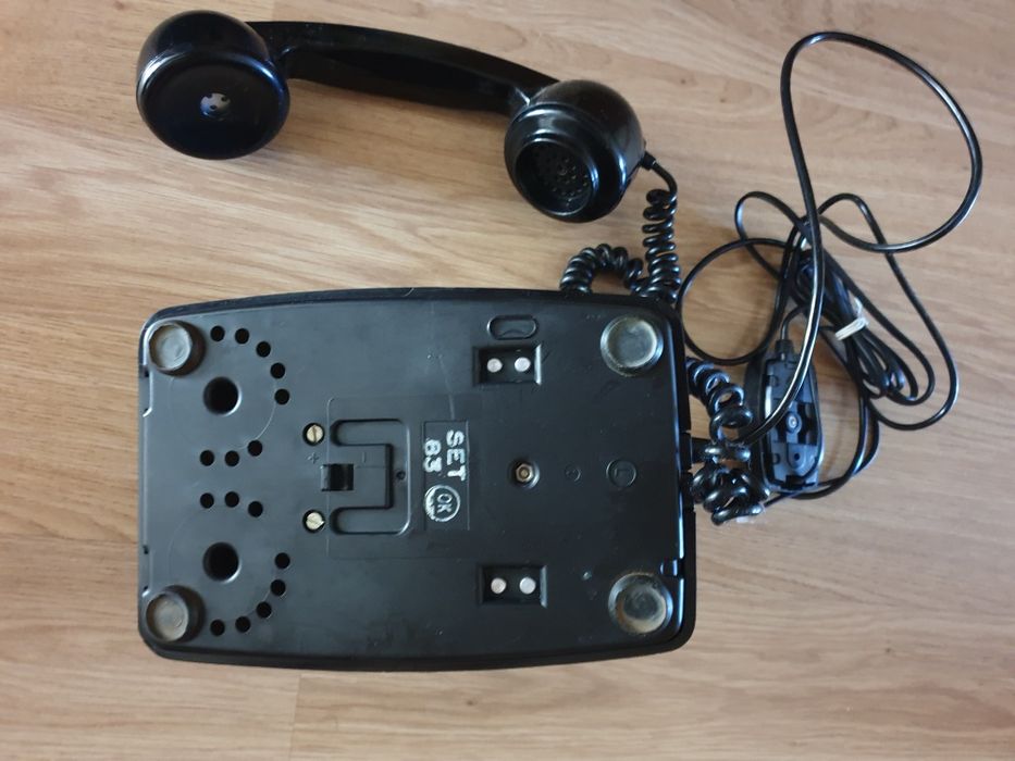 Telefone fixo de 1983 a funcionar tomada rita