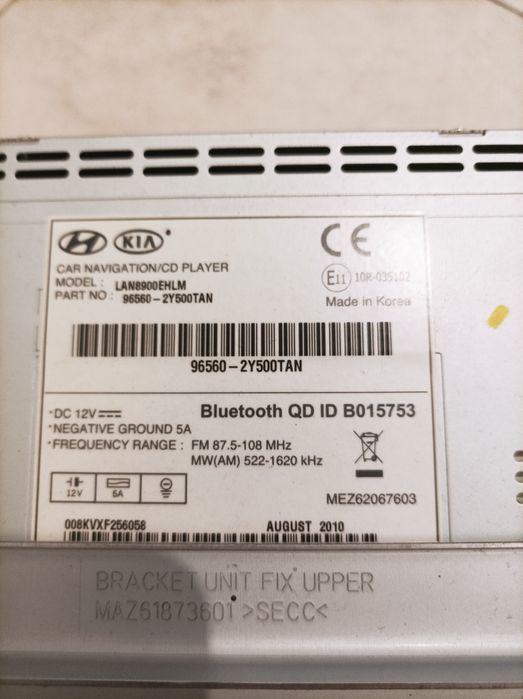 Radio Samochodowe Hyundaj ix35
