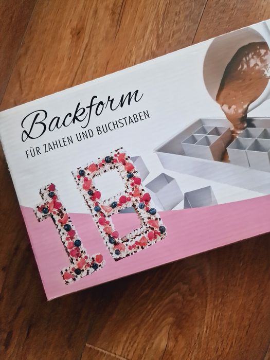 Forma do pieczenia liter i cyfr