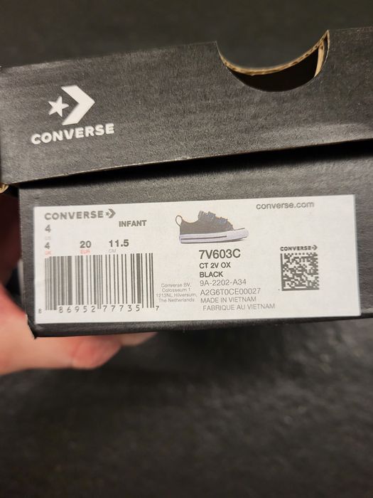 Trampki dziecięce Converse r.20