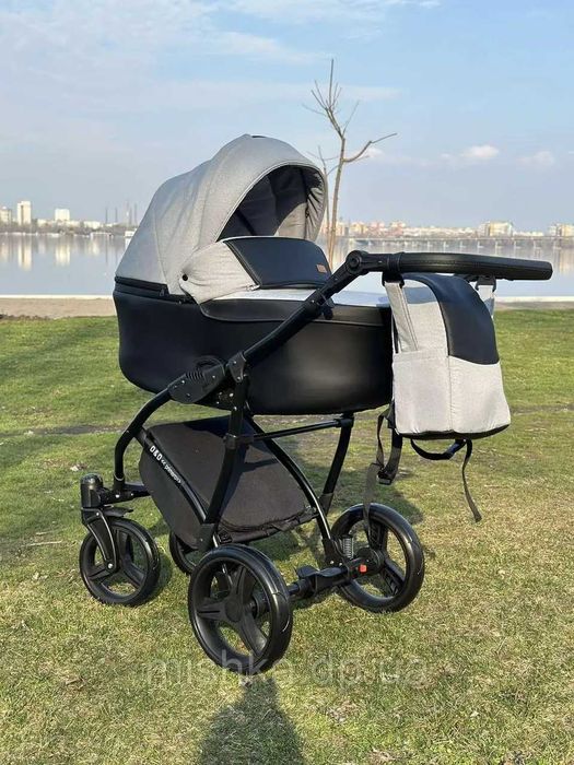 Коляска D&D primero 2в1 сірого кольору