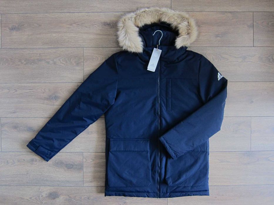 Чоловіча куртка мужская зимняя adidas мембрана водонепроницаемая