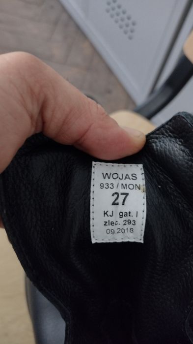 Buty wojskowe zimowe