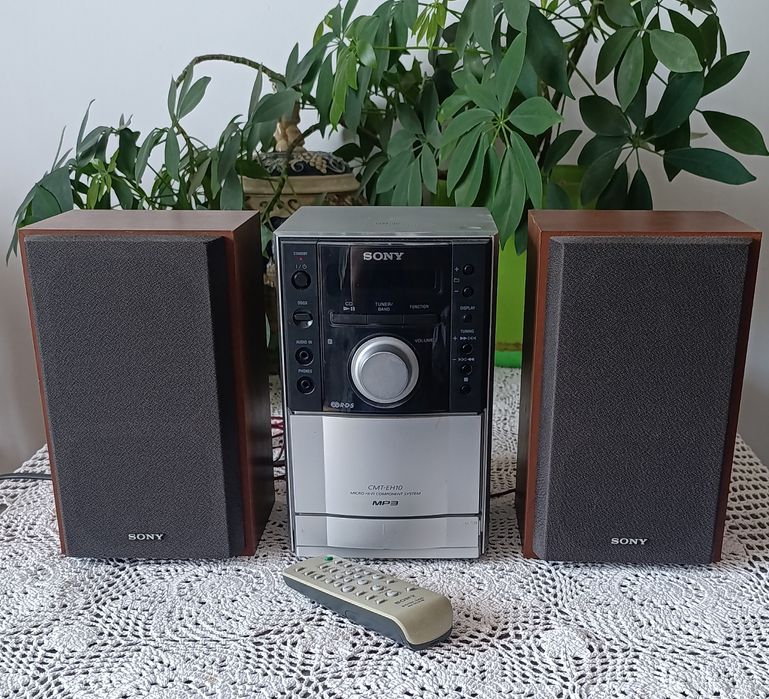 Wieża Sony CMT-EH10+oryginalny pilot