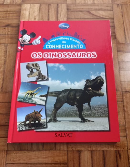 Livro os dinossauros da Disney