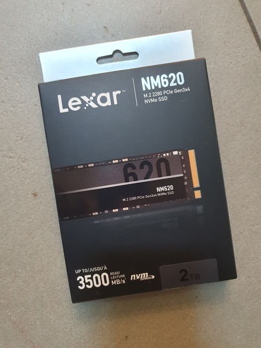 Nowy dysk ssd lexar 2tb nm620