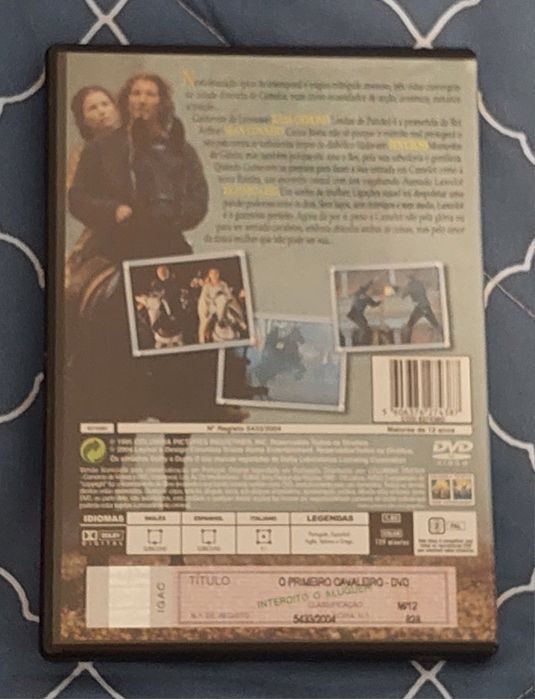 O Primeiro Cavaleiro (DVD) Richard Gere