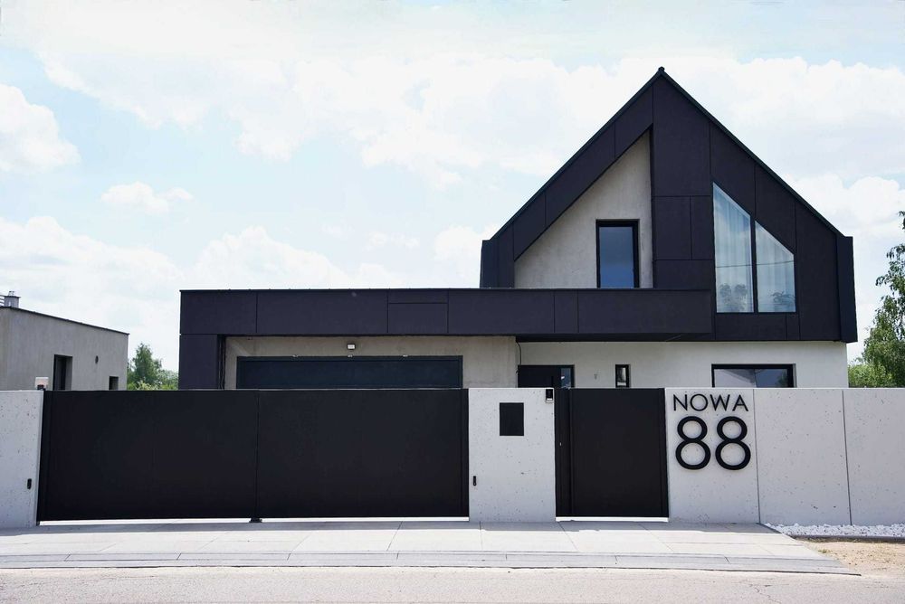 Ogrodzenie grzebieniowe PREMIUM nowoczesne profile palisada pionowa