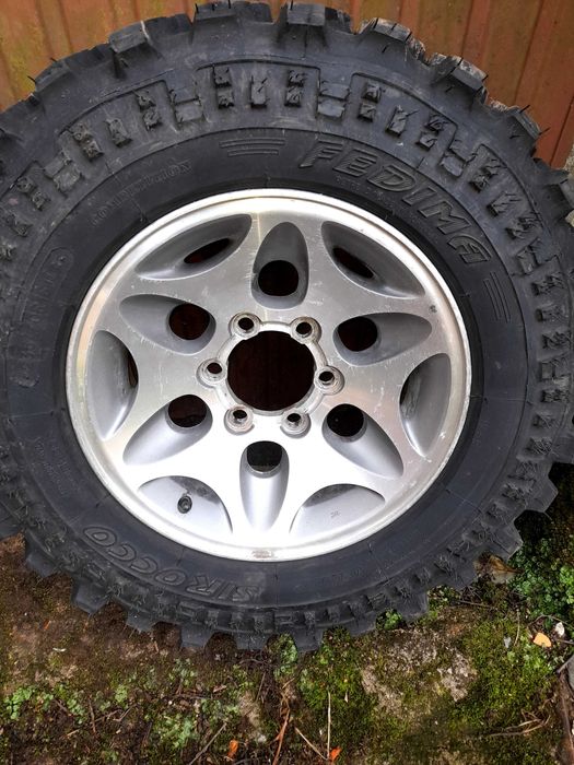 Quatro Pneus FEDIMA para PAJERO e JANTES