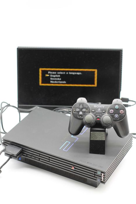 Konsola PlayStation 2 (PS2 FAT) – Klasyk + Pad + Gra