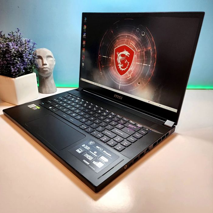 Ігровий ноутбук  MSI GS66 Stealth / i7-10750H / RTX 2060 6GB / 16GB RAM / 512 SSD / Метал