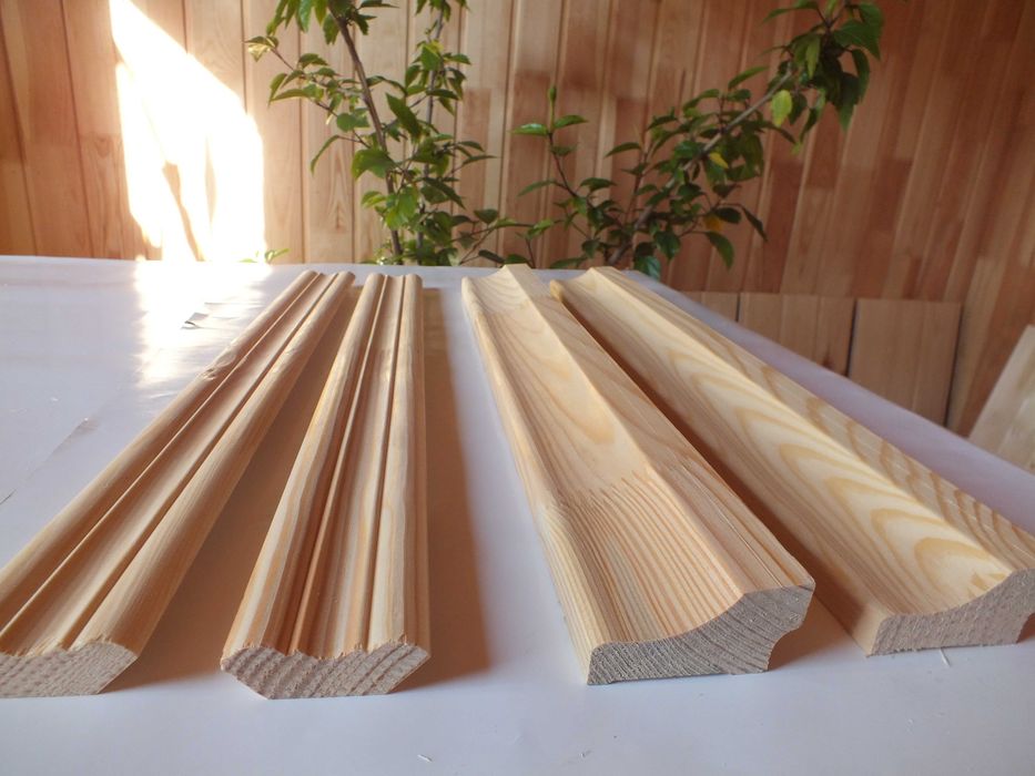 Вагонка, багет, доска для пола, Блок-хаус, Фальш-Брус,  наличник