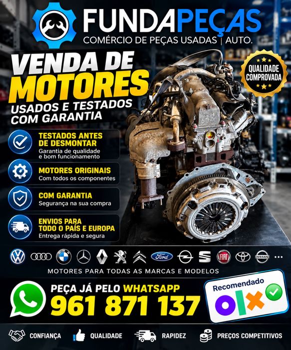Motor usados testados c/garantia