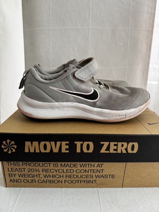 Buty sportowe NIKE kolor szary r. 33