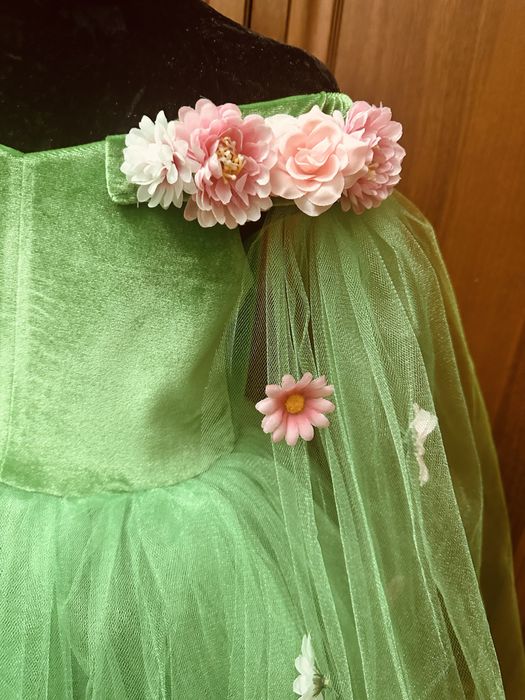 Весна, фея квітів, карнавальний костюм , сукня весни