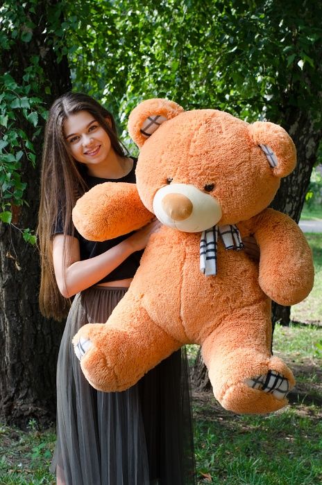 Ведмедик Барні, великий плюшевий ведмідь