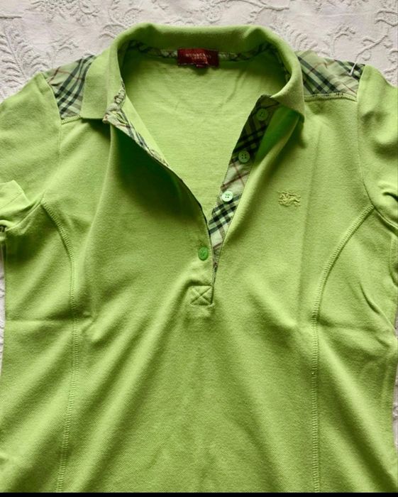 Polo verde “Burberry”