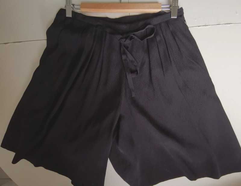 Szorty spodenki spódnico-spodnie Armani Jeans czarne Nowe r.S