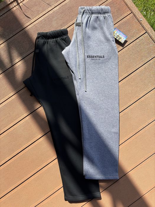 Essentials Pants (Black - Grey) (Spodnie)