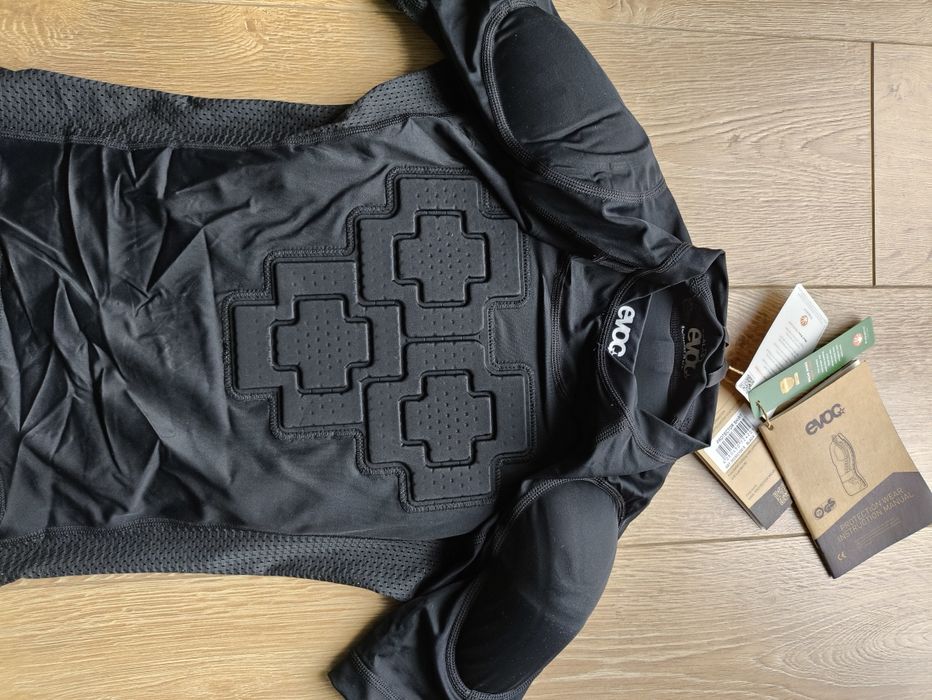 Koszulka ochronna  zbroja surron Evoc LITESHIELD Plus black S MTB