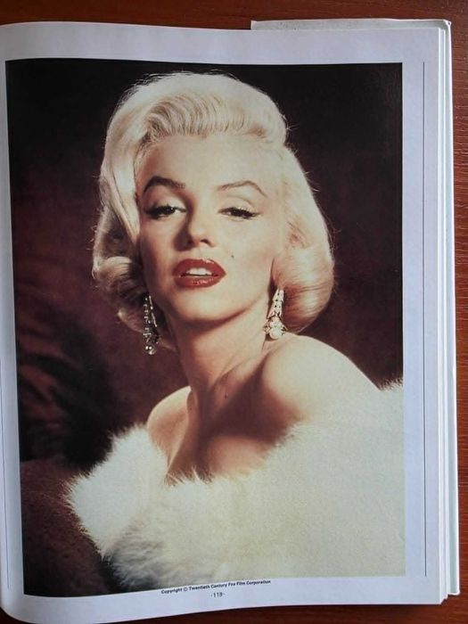 Marilyn Monroe - Lawrence Crown: Marilyn At Twentieth Century Fox, 1987 vintage