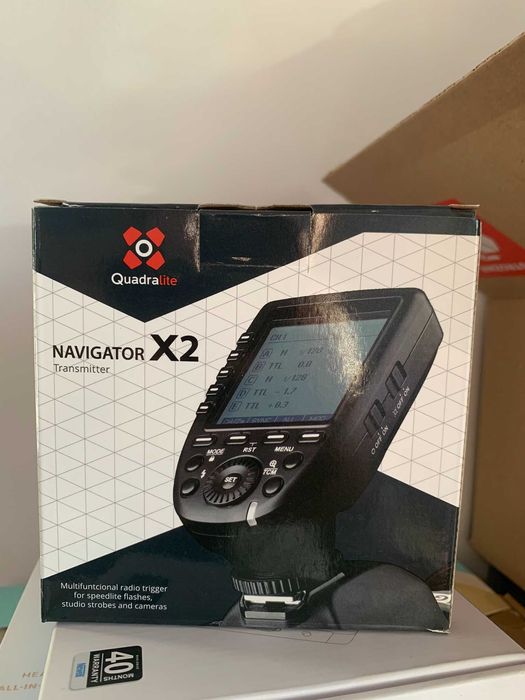 Quadralite zestaw Move X 200 kit +  QUADRALITE NAVIGATOR X2 S