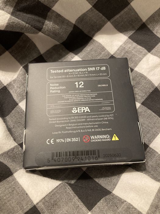 Loop Experience 2 srebrne - zatyczki / stopery do uszu