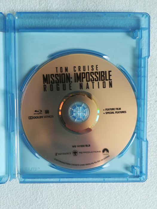 Mission Impossible: Rogue Nation Blu-ray [BD] [opis]
