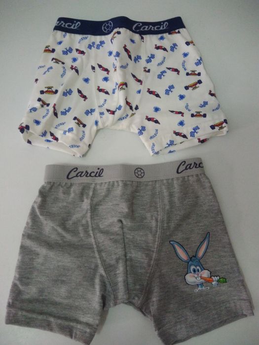 Boxer criança 6 unid sortido(2-4)