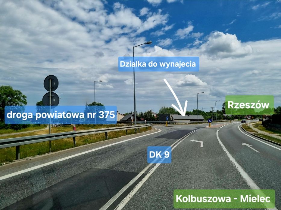 PLAC 1500 m² PRZY DK9 – WIDEŁKA utwardzony, ogrodzony
