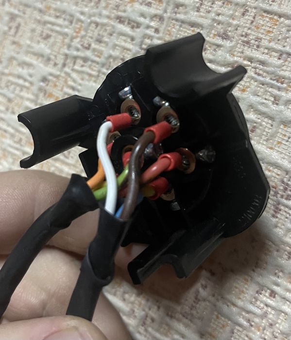 Электропакет фаркопа. Проводка на фаркоп. Розетка. Фишка