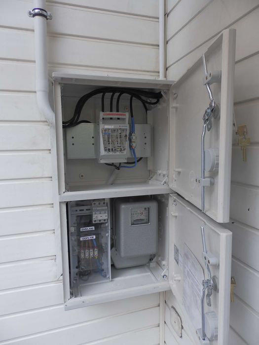 Elektryk , przyłącza , prowizorki budowlane , Usługi elektryczne