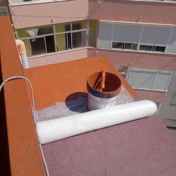 Lavagem e impermeabilização de telhados /Trabalhos Verticais