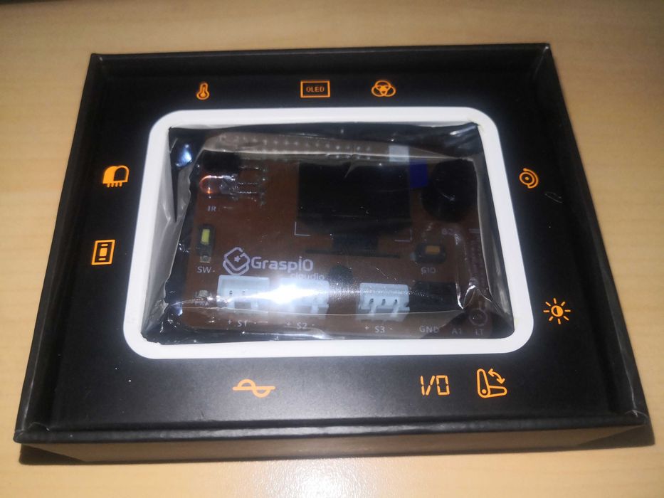 GraspIO Cloudio para Raspberry Pi – NOS – Completo – IoT / OLED