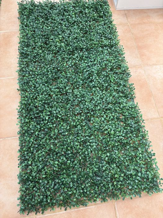 Relva buxo artificial painel devorativo de parede