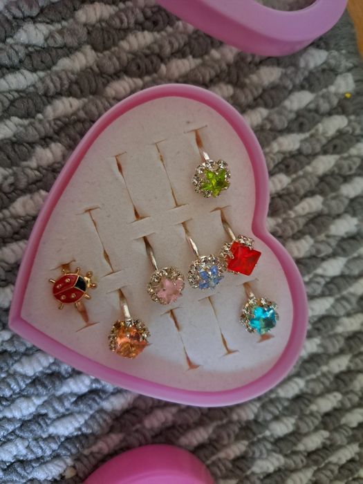 Pierścionki regulowane nowe dla dzieci