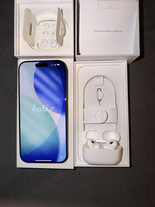 iPhone 16 Pro Max 256 GB sluchawki sprzedane