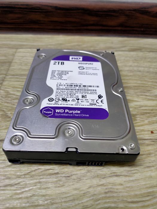 диск hdd 3.5 WD 2 Tb PURZ