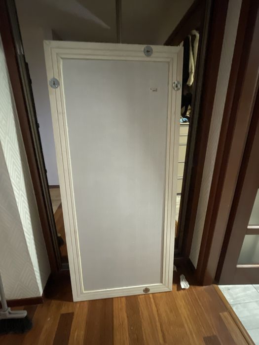 Lustro białe wiszace