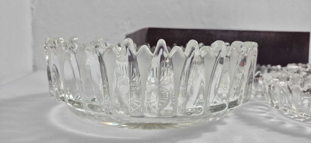 Elegancki Komplet Deserowy KRISTAL – 7 Elementów – Vintage