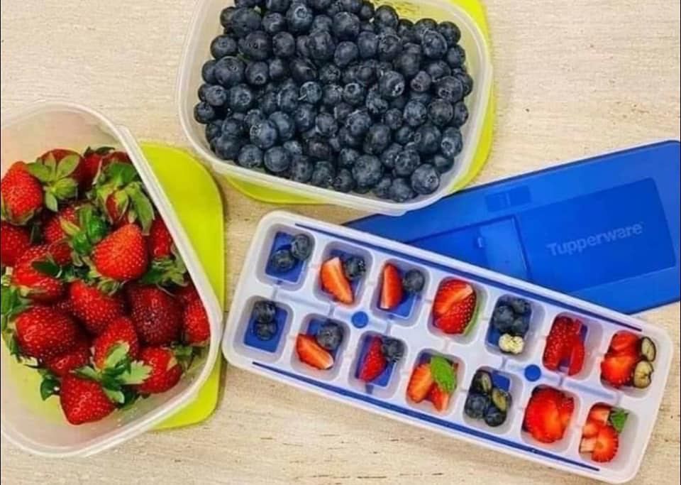 Cuvete para gelo Tupperware