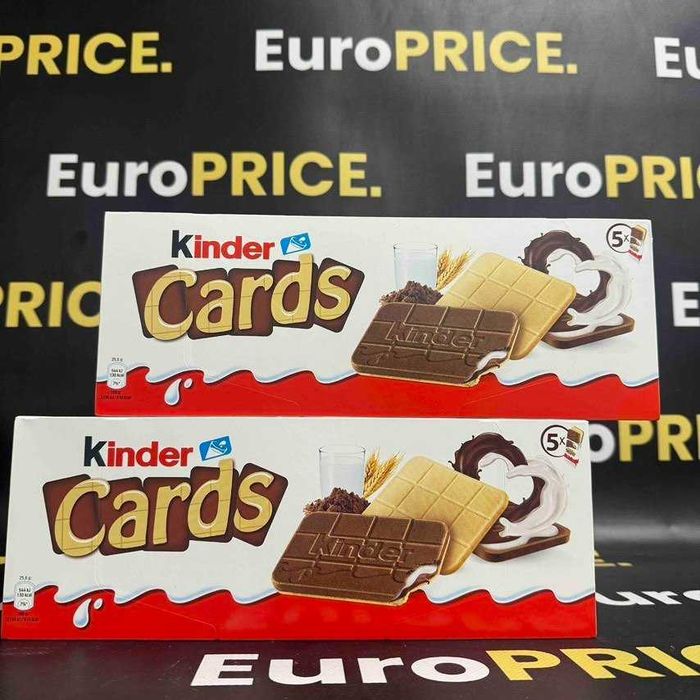 гурт дешево ! Кіндер сюрприз, kinder з європи ! Kinder Joy, Kinder Cards, Kinder t4, t8 кіндер яйце опт