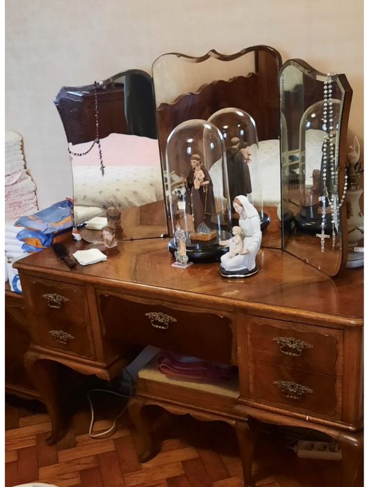 Toucador Queen Anne + banqueta