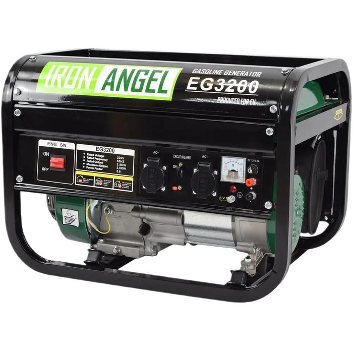 Продам бензиновый генератор Iron Angel EG3200 (2.8 - 3.0 кВт)