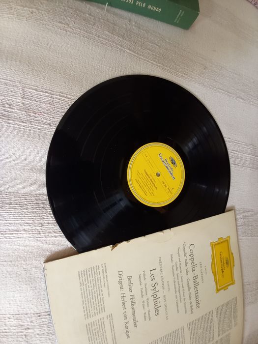 Vinil da Deutsche Grammophon Orquestra de Berlim Herbert Von Karajan
