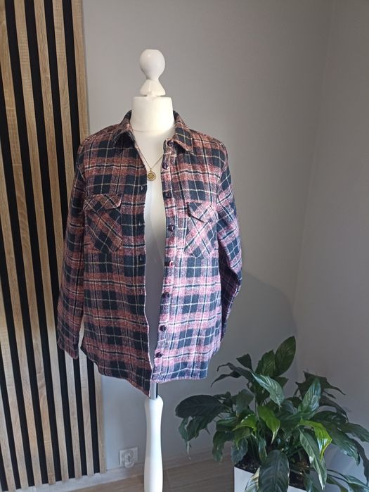 Koszula ocieplana w kratkę roz.M M.A.P.P Jeans