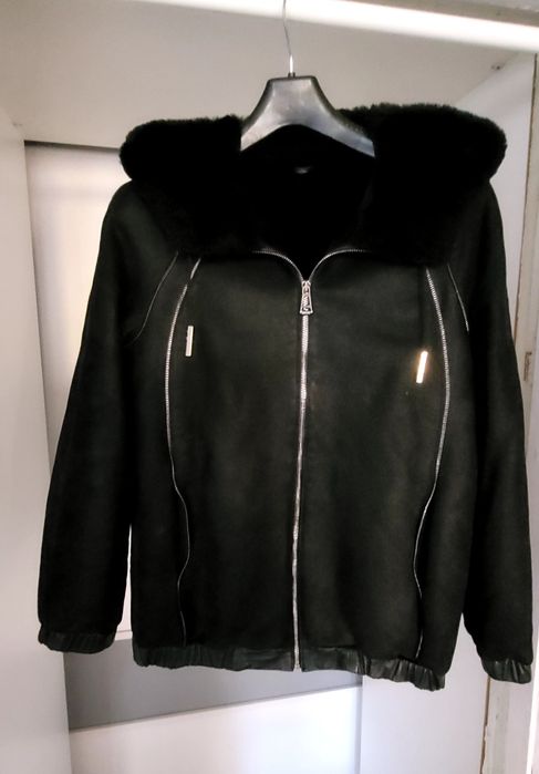 СРОЧНО Бомбер дубленка натуральная